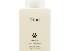 OUAI Fur Bébé 宠物洗发水，Mercer Street 香氛 - 为宠物毛发提供滋润、清洁和光泽 - OUAI 宠物用品（16盎司）